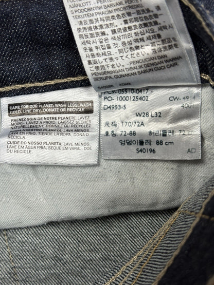Levi's Blue 510 Skinny Jeans 28W 32L
