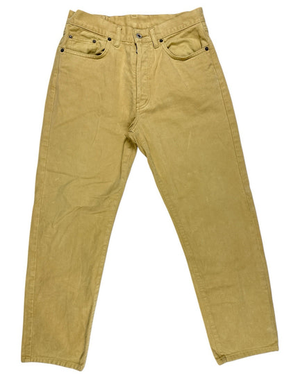 Schott Retro Beige Denim Jeans 29W 29L
