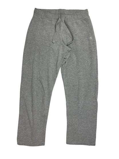 Champion Grey Cotton Blend Jogger Sweatpants Medium