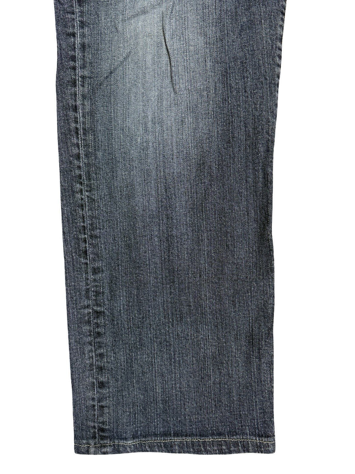 Lucky Brand Y2K Blue Vintage Straight Denim Jeans 38W 30L Made in USA