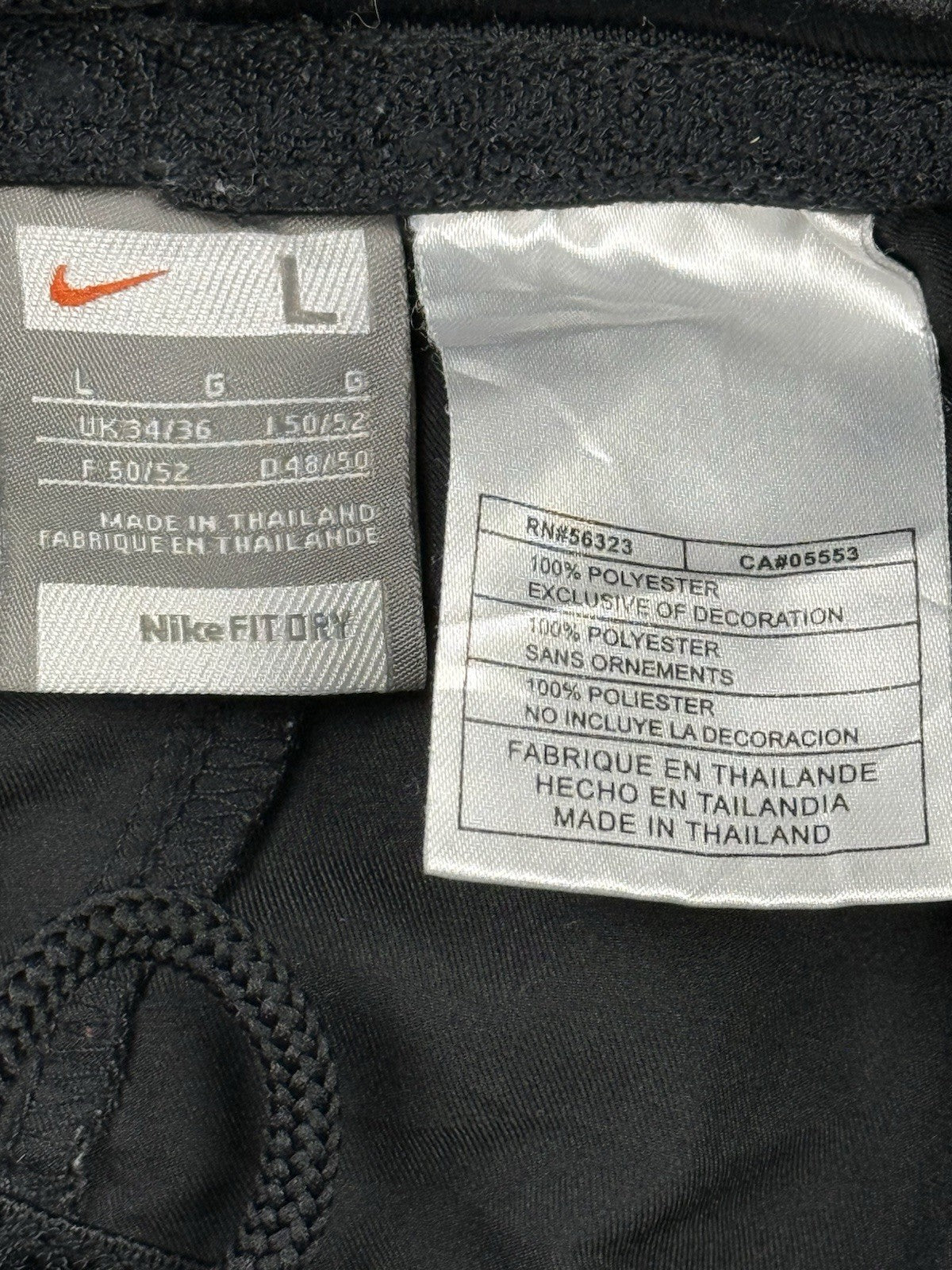Nike Retro Black Woven Tennis Sport Shorts Large (34/36)