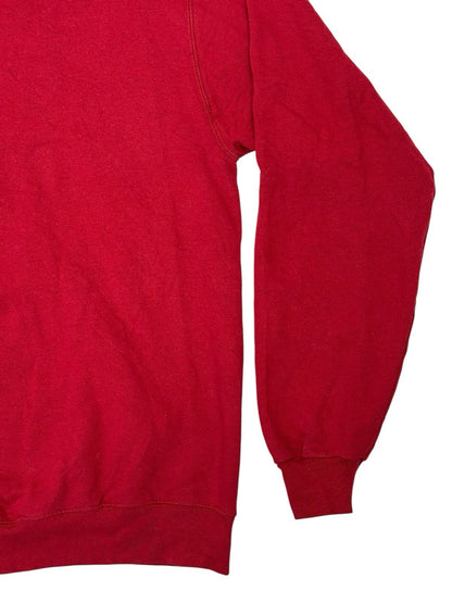 Champion Red CWU Wildcats Sweatshirt Hoodie USA College Medium