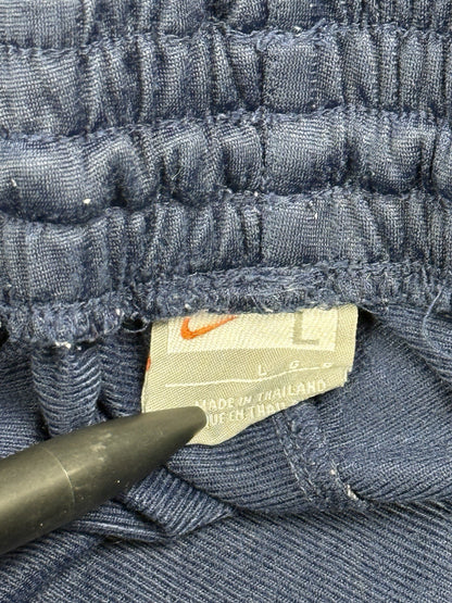Nike Retro Y2K Blue Tracksuit Bottoms Large