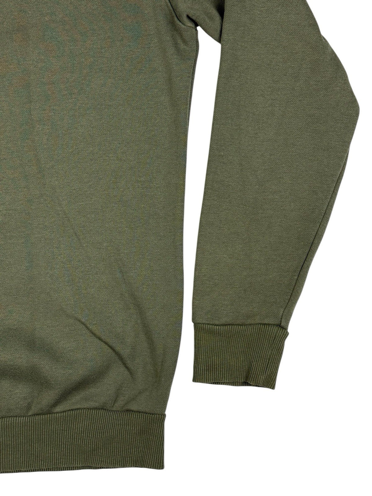 Puma Green Printed Crewneck Jumper Small