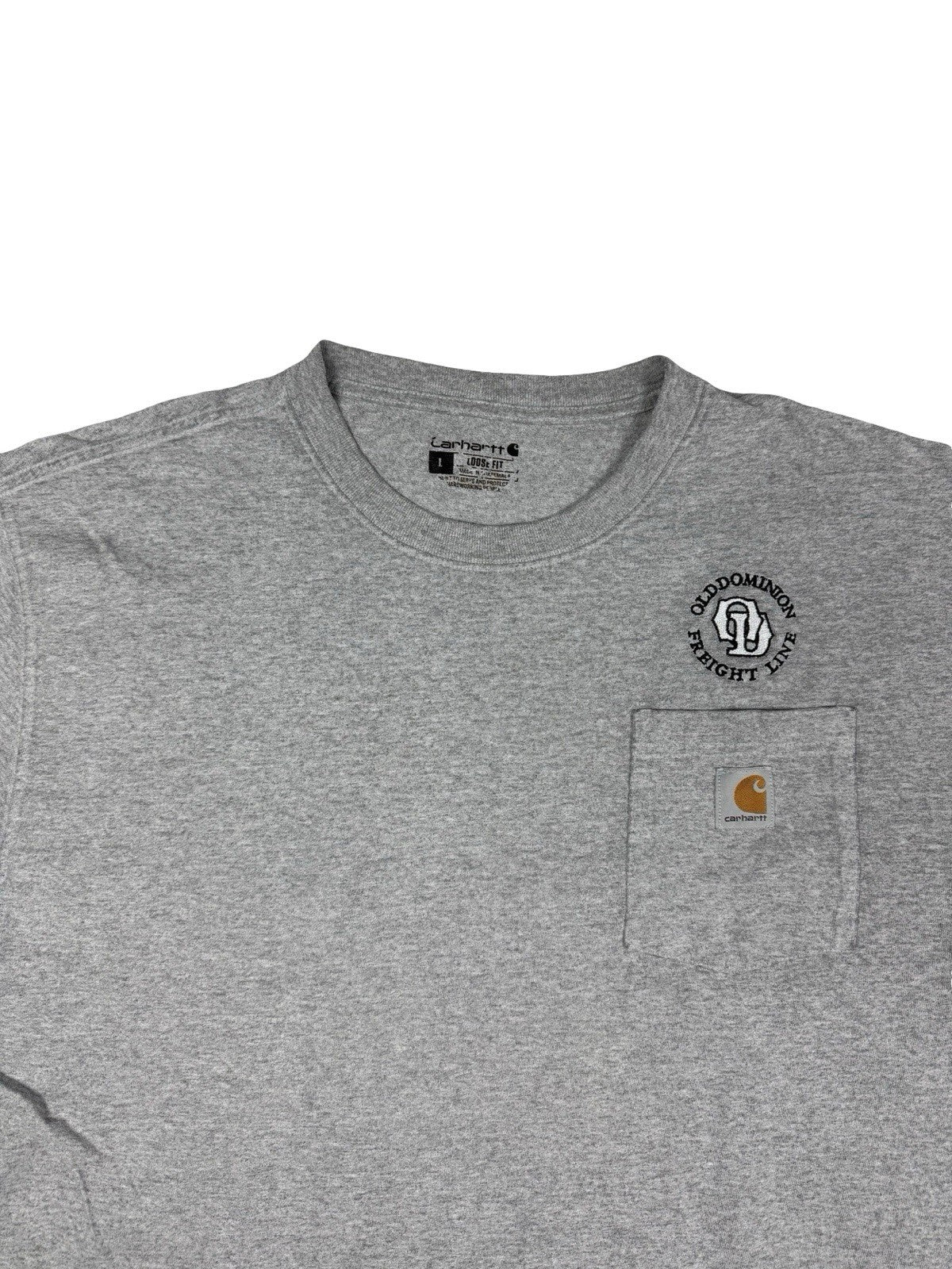Carhartt K87 Grey Loose Fit Top Large