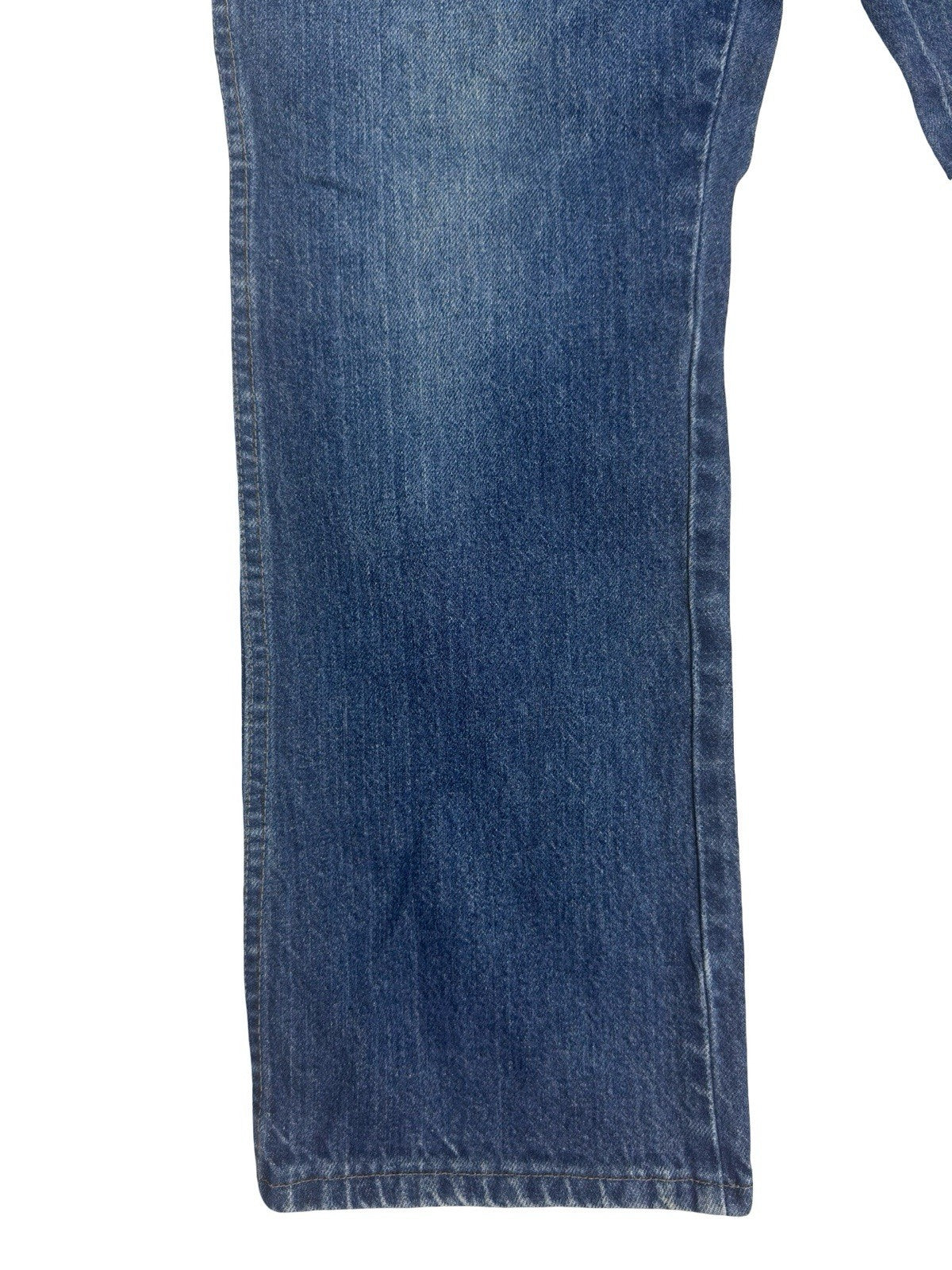 Rustler Wrangler Blue Denim Straight Leg Jeans 32W 30L