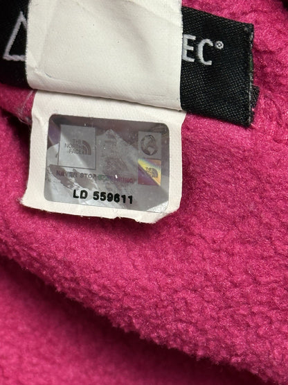 The North Face Pink Fleece Jacket Girls XL