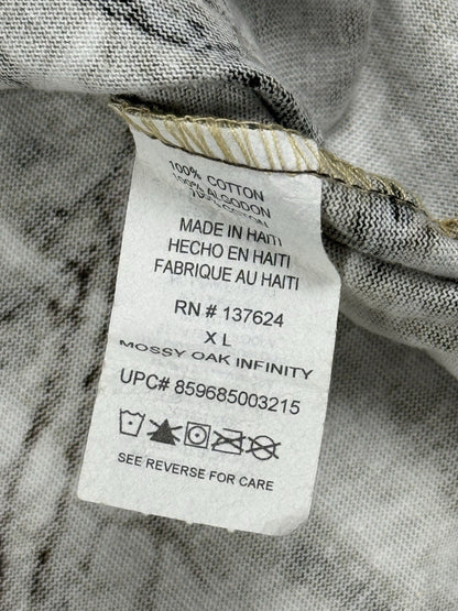 Hunting Zone Green Camo Mossy Oak Infinity Long Sleeve Top XL
