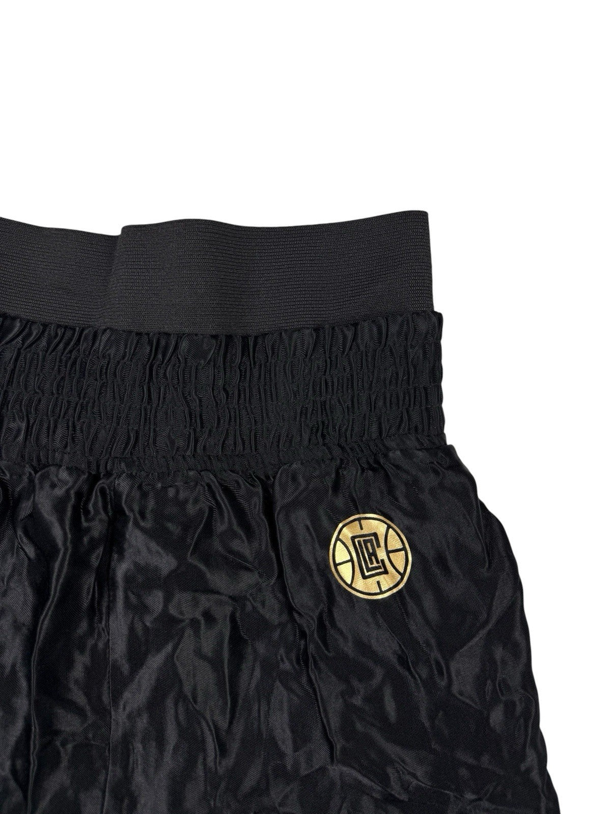 Bershka x NBA LA Clippers Black Sports Shorts XS