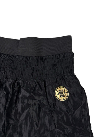 Bershka x NBA LA Clippers Black Sports Shorts XS