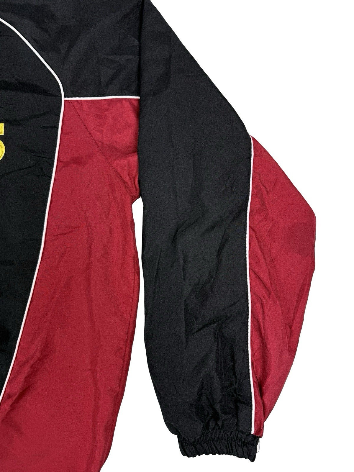 NFL Washington Redskins Retro 1/4 Zip Pullover Windbreaker Jumper Jacket Medium