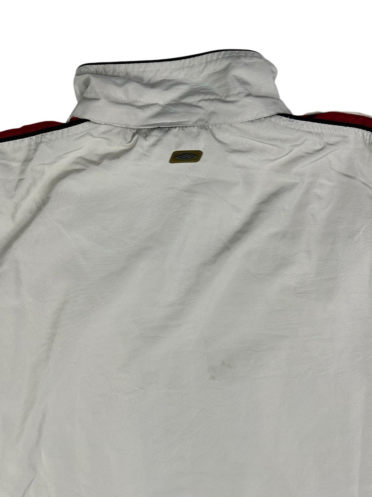 Umbro Retro Grey Y2K Lined Zip Track Jacket XL