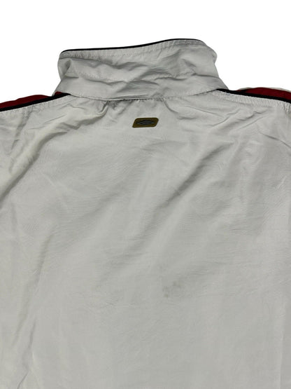 Umbro Retro Grey Y2K Lined Zip Track Jacket XL