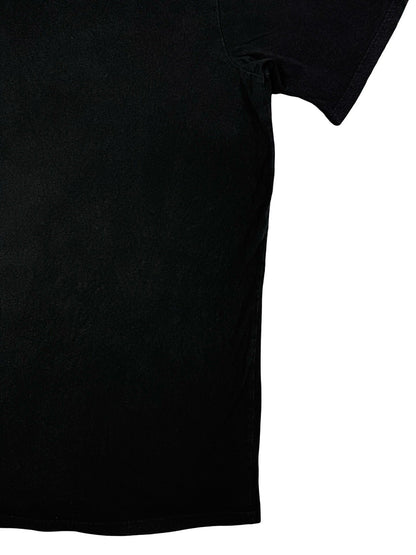 Harley Davidson Black Motorcycle Flag Print Cotton Top XL
