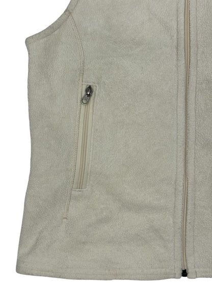 Patagonia Cream White Synchilla Gillet Bodywarmer Medium