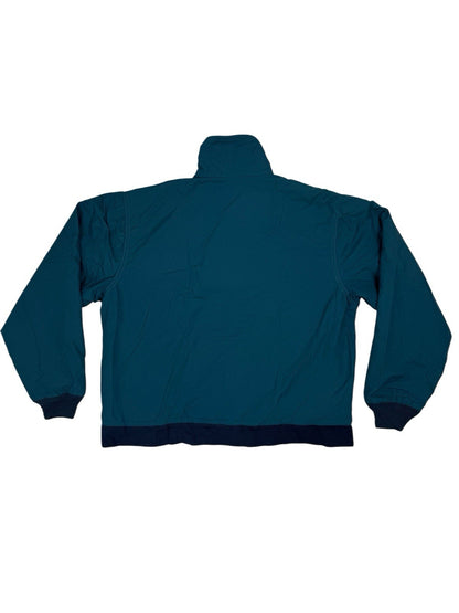 LL Bean Green Vintage Warm Up Zip Jacket Small