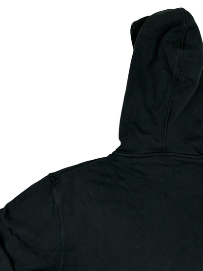 Quicksilver Black Zip Hoodie Jacket Medium