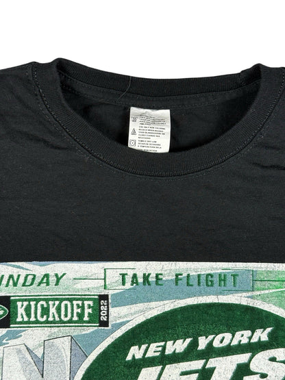 New York Jets Black Sept 11 Home Opener Remembrance Top Medium