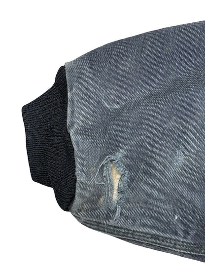 Carhartt Blue FR 101623 410 Workwear Insulated Jacket Distressed XL