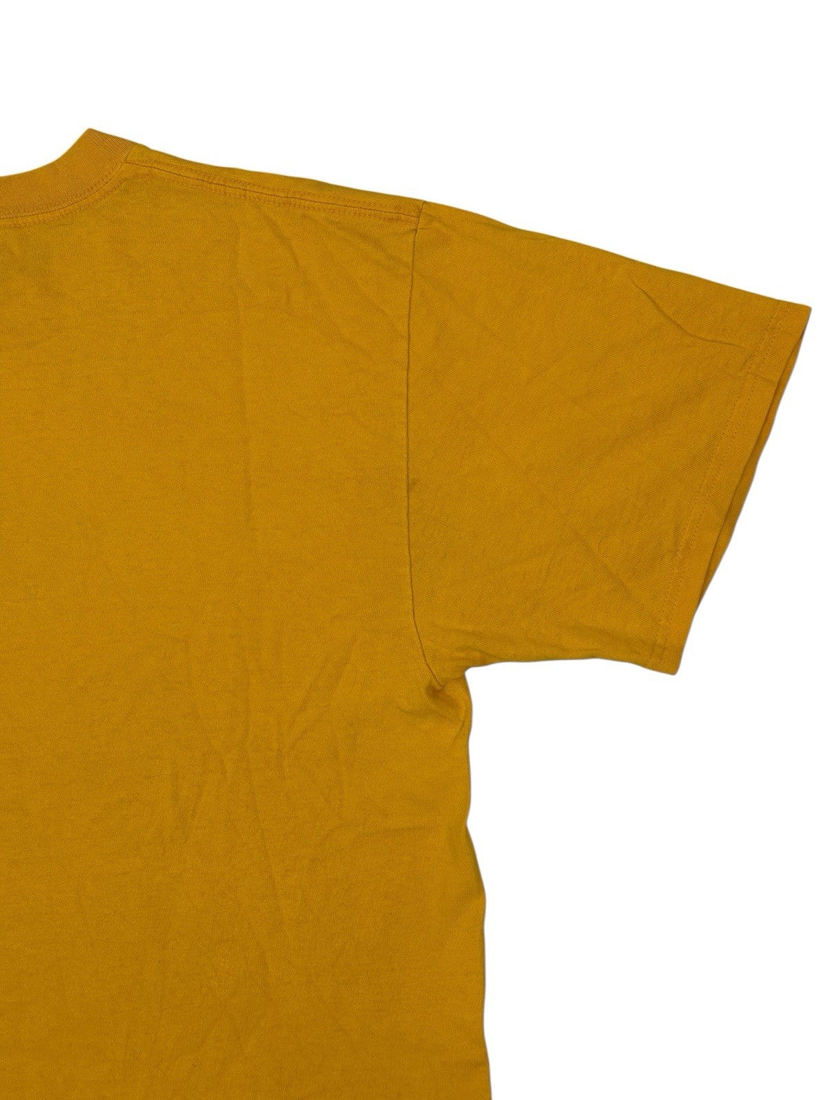 Iowa Hawkeyes Retro Yellow Printed Cotton American College Sports Top Large