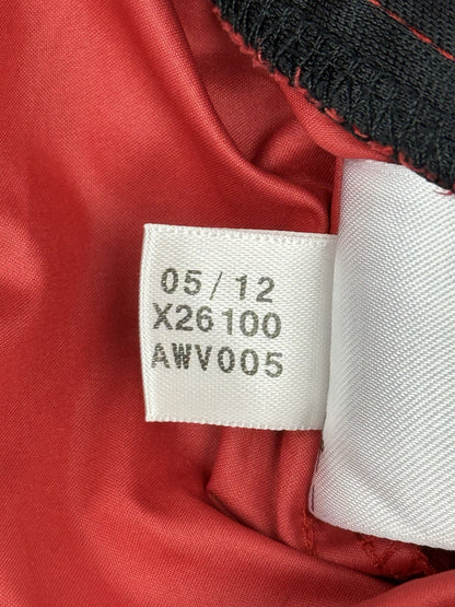 Adidas Retro Red 1/4 Zip Track Jacket Large