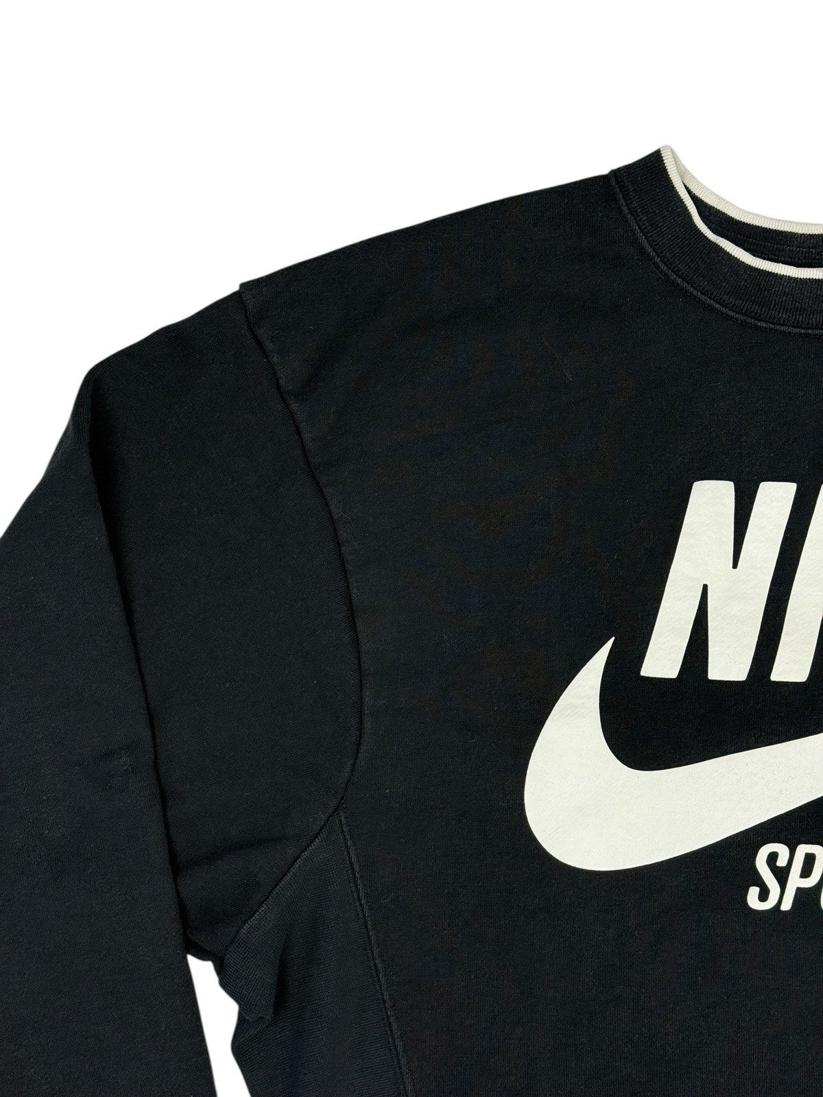 Nike Archive Black Printed Retro Jumper XS