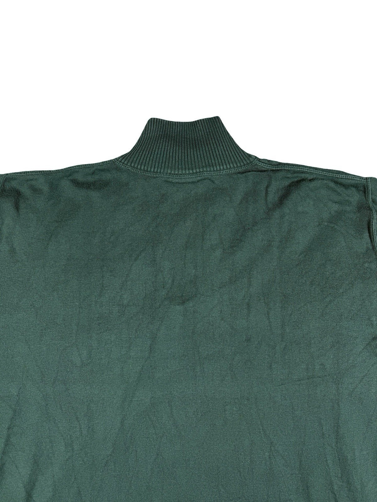 Lacoste Green 1/4 Zip Pullover Jumper Sweater 2XL