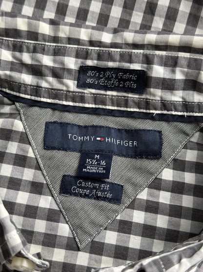 Tommy Hilfiger Grey Check Shirt Medium