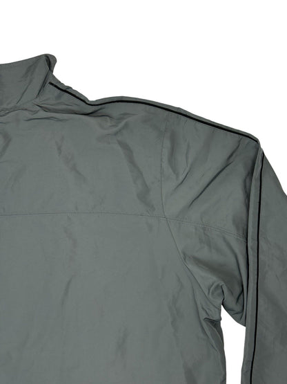 Reebok Grey Retro Lined Zip Track Jacket 2XL