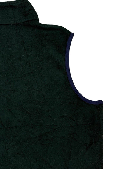 LL Bean Green Micro Pile Fleece Gillet Bodywarmer XL