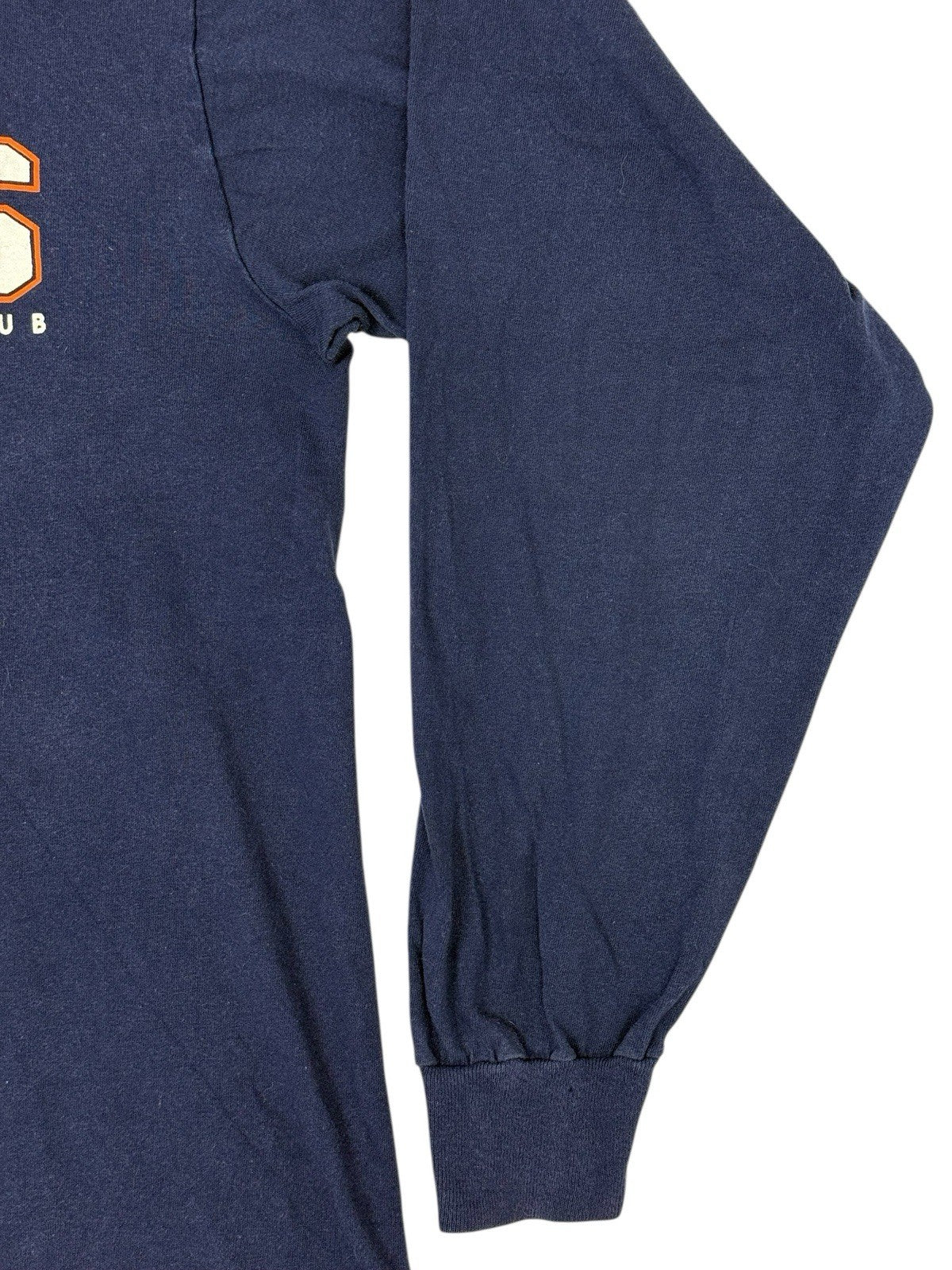 Reebok NFL Denver Broncos Blue Retro Long Sleeve Top Medium