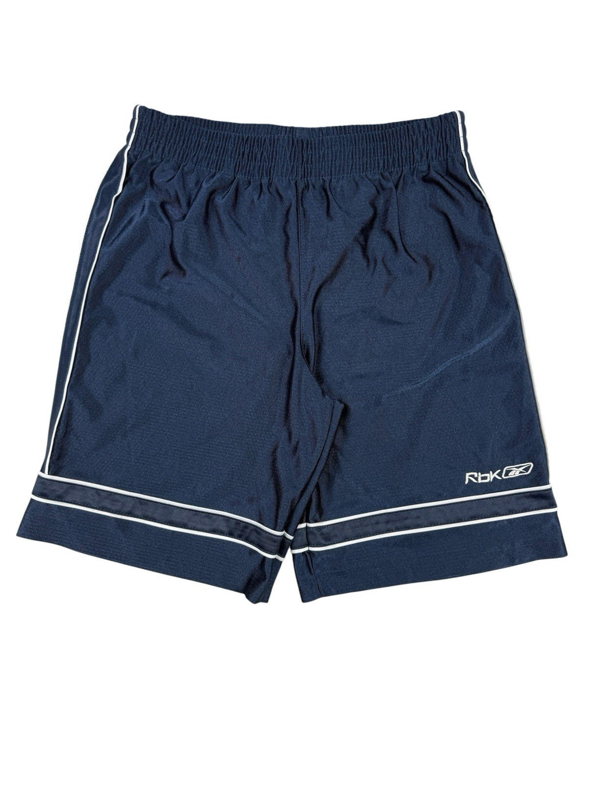 Reebok Retro Y2K Blue Polyester Sport Shorts Small