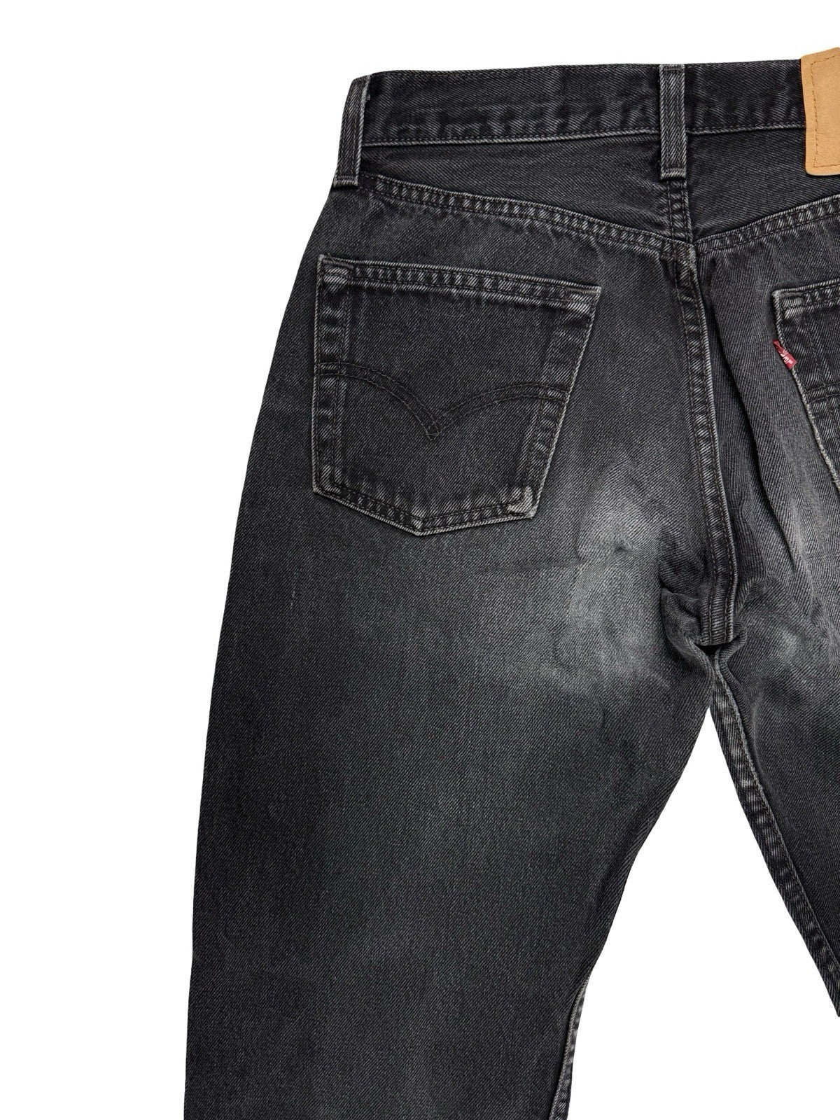 Levi's 501 Vintage 90's Black Denim Jeans 29W 29L Made in USA
