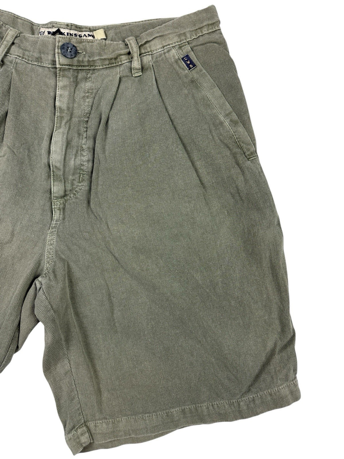 U Wanna Bet SKINS GAME Green Retro Cotton Golf Shorts 32W
