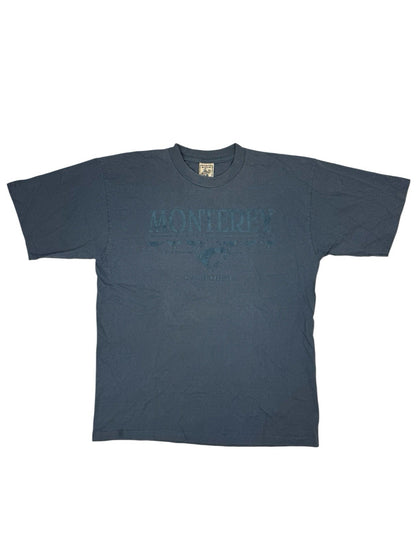 Retro Alore Blue Monterey California Cotton Top XL
