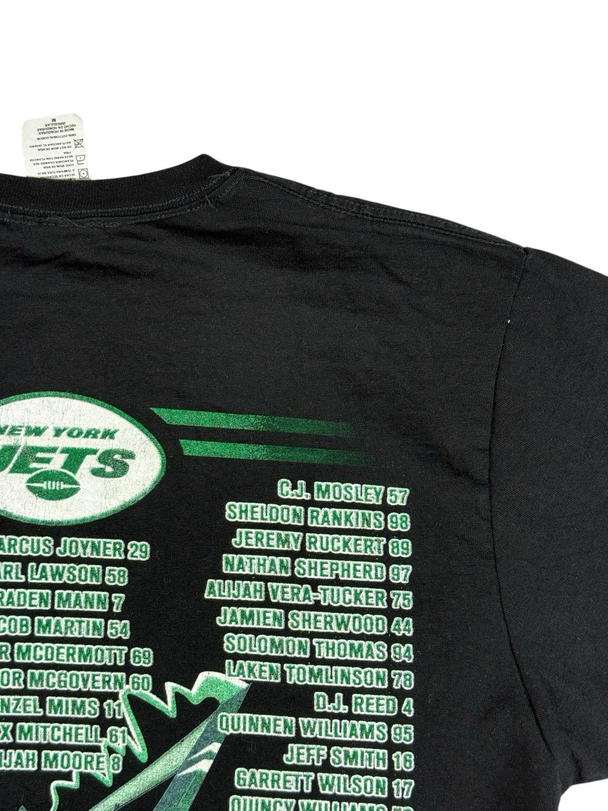 New York Jets Black Sept 11 Home Opener Remembrance Top Medium