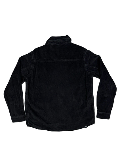 Buffalo David Bitton Black Corduroy Jeremias Shirt Jacket Medium