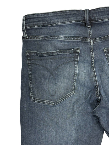 Calvin Klein Blue Denim Slim Jeans 33W 30L