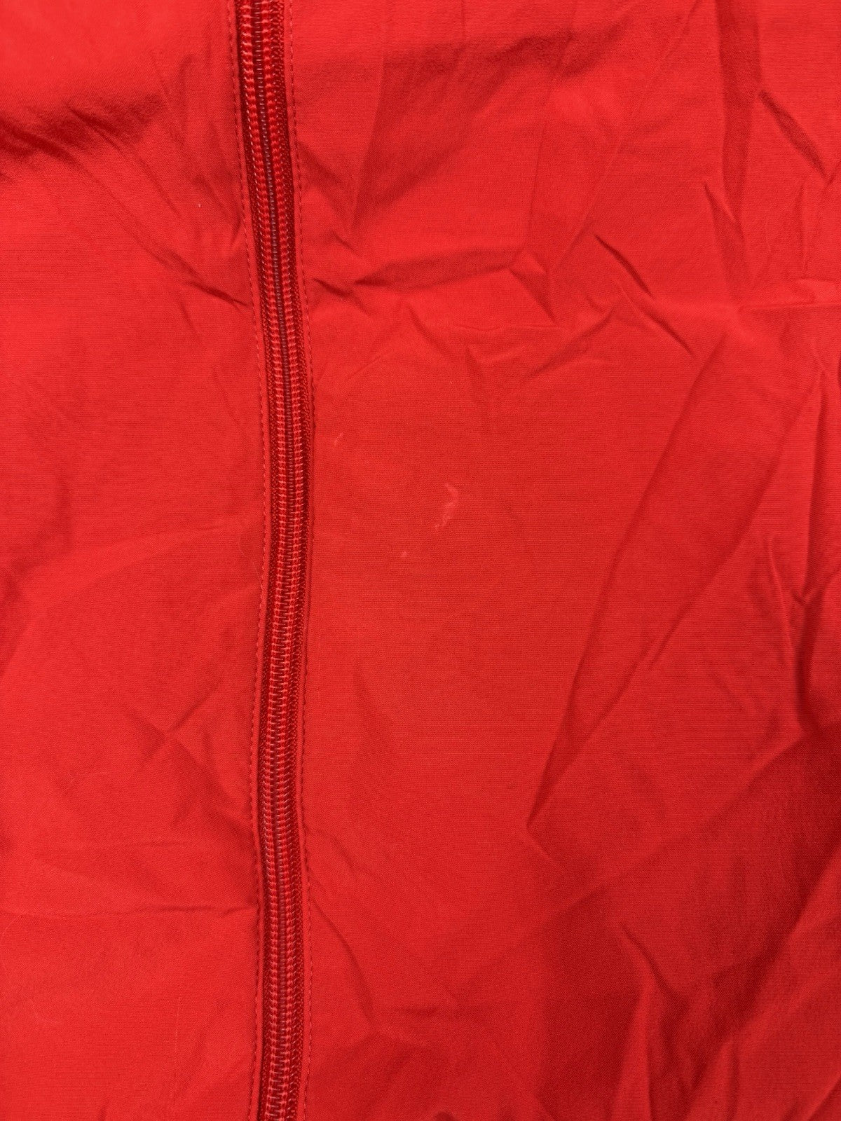 Puma Retro Red Colourblock Zip Track Jacket Large