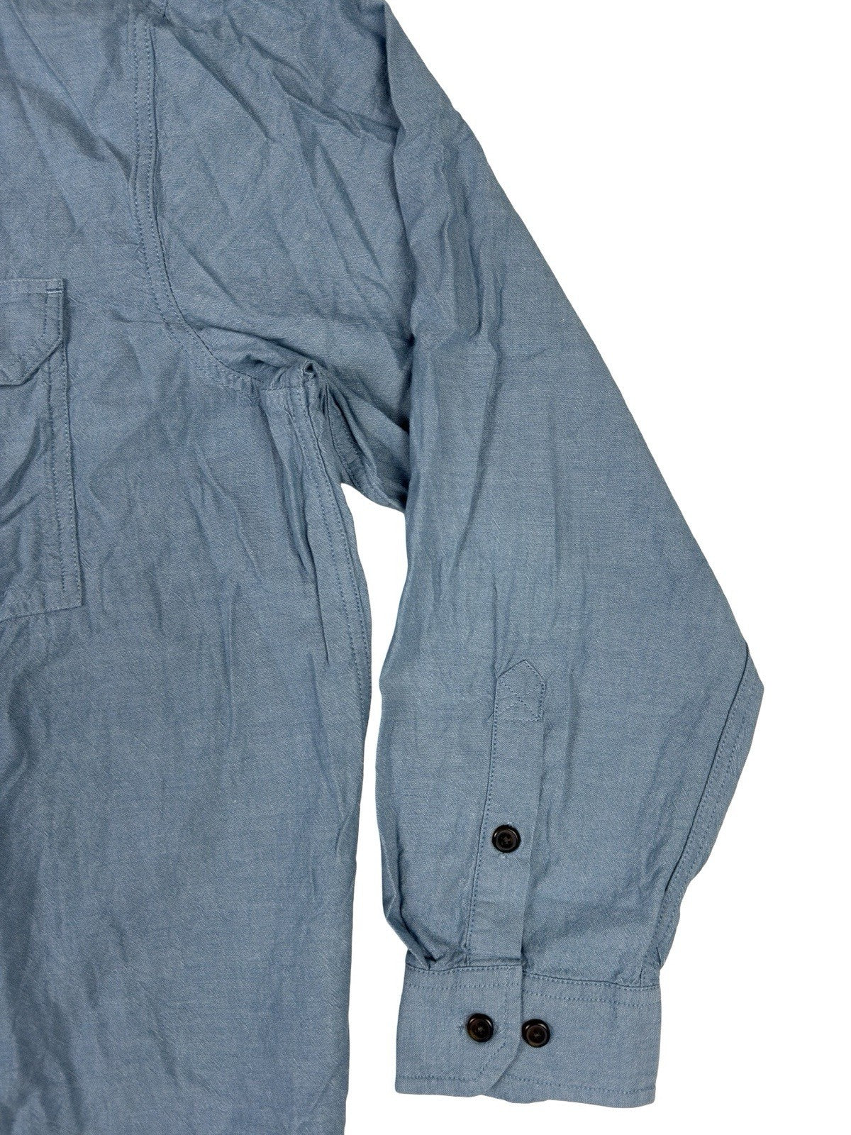 Carhartt Loose Fit Midweight Denim Blue Chambray Long Sleeve Shirt XL
