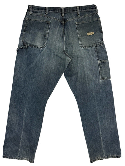 Wrangler Retro Blue Carpenter Denim Jeans 38W 32L
