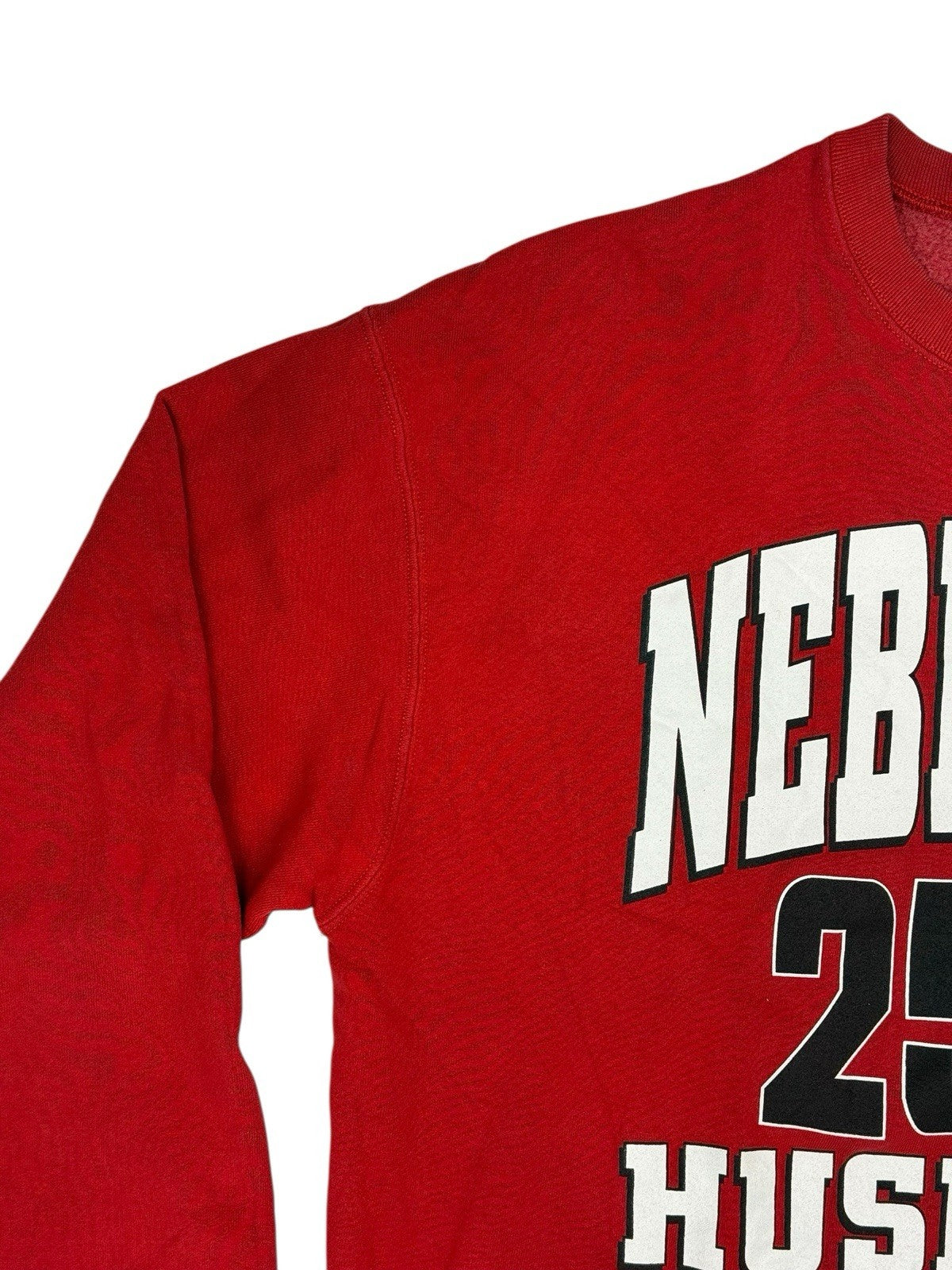 Nebraska Huskers Red Fruit of the Loom Retro Jumper XL