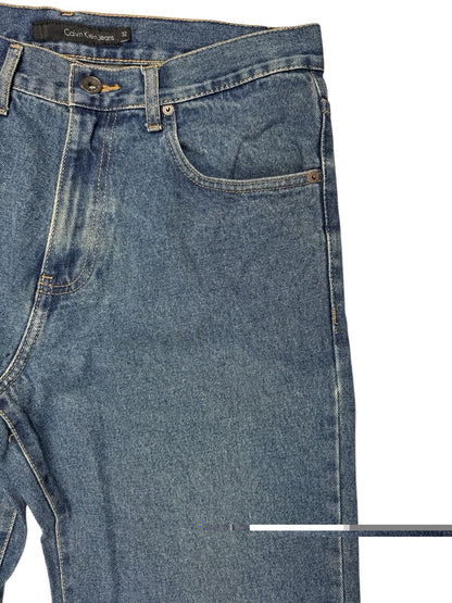 Calvin Klein Blue Easy Fit Denim Jeans 32W 35L
