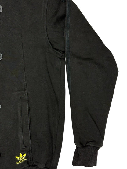 Adidas Black Hooded Coat Large