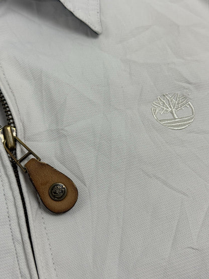 Timberland Vintage Grey Weathergear Zipped Collared Jacket Small