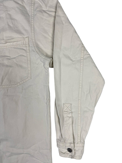 Levi's Vintage 90s White Button Cotton Western Shirt Size Small