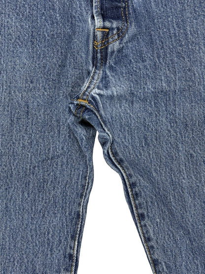 Levi's 501 Blue Straight Leg Denim Jeans 36W 32L