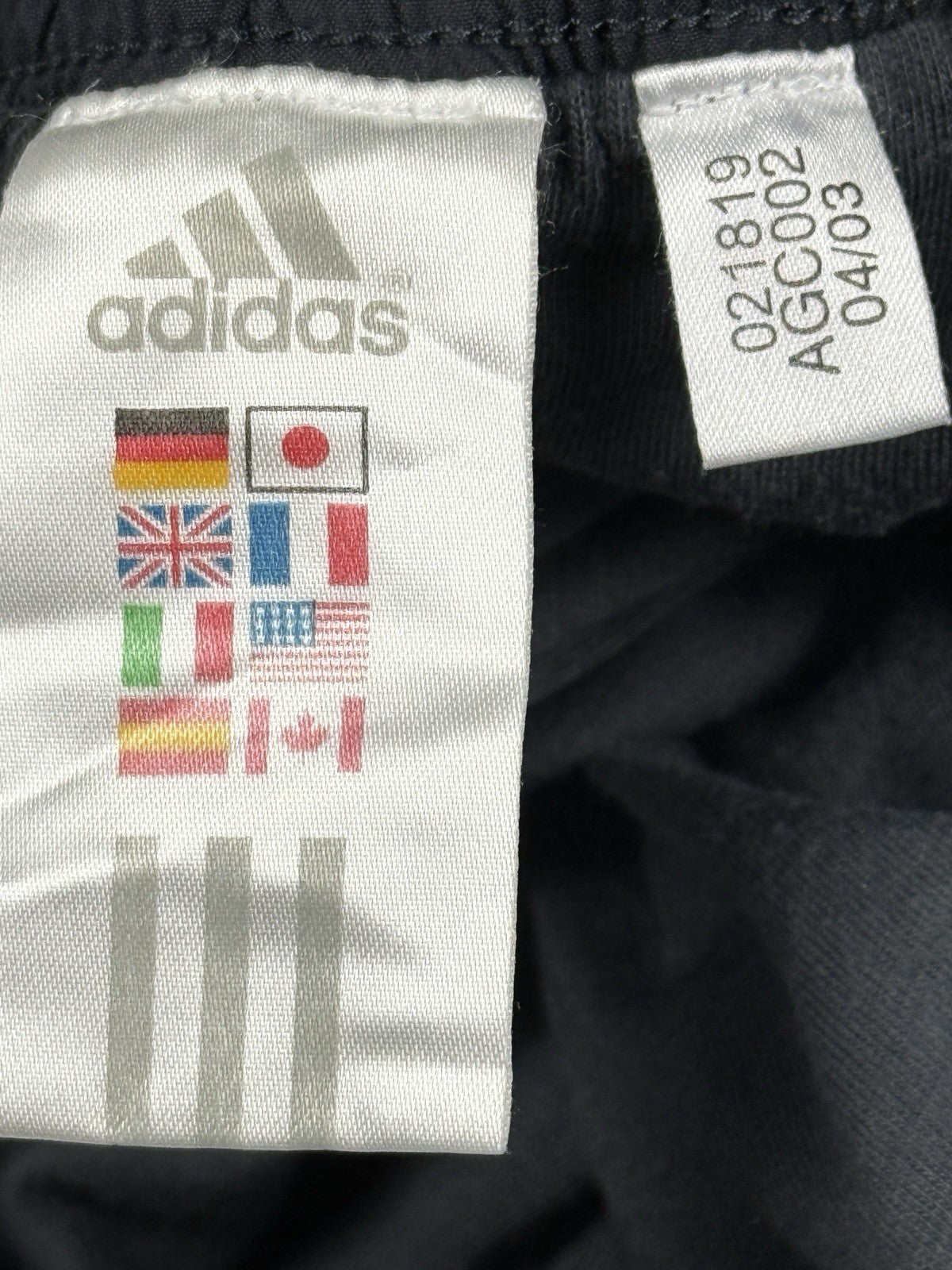 Adidas Vintage Y2K Blue Lined Tracksuit Bottoms Trousers XL 42W