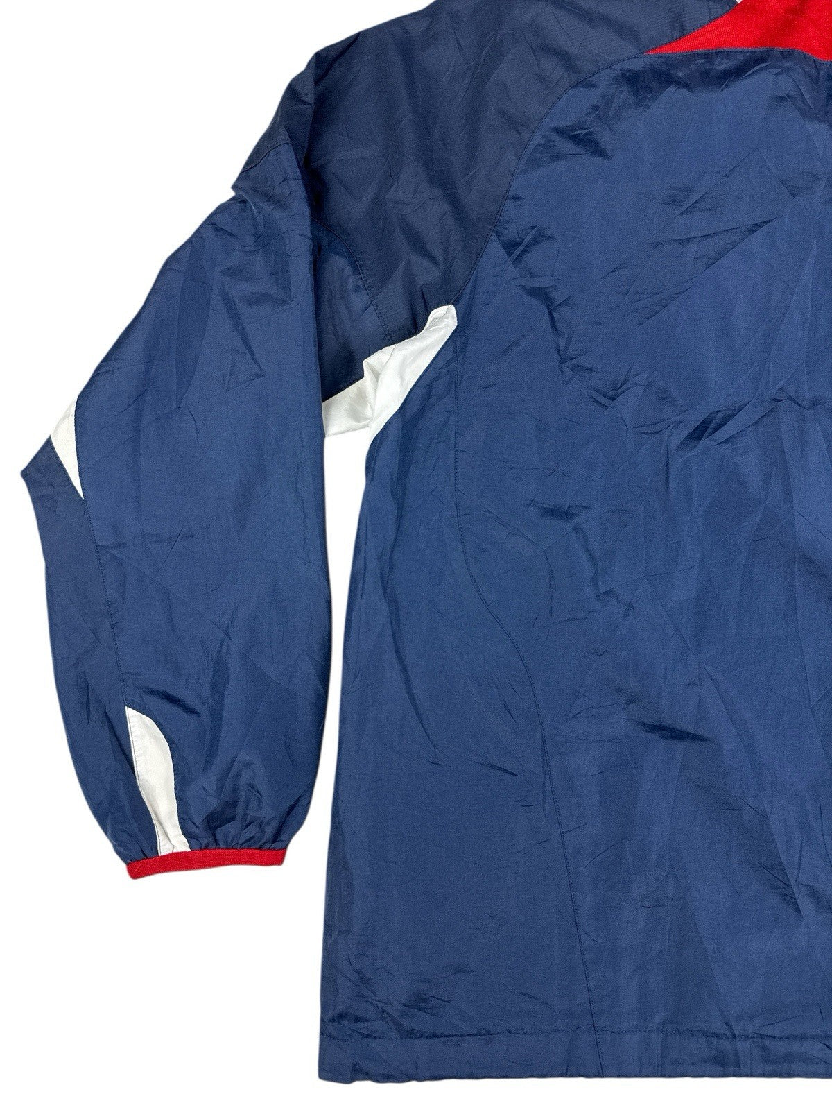 Adidas Blue Vintage Japanese Line Pull Over Track Top Small