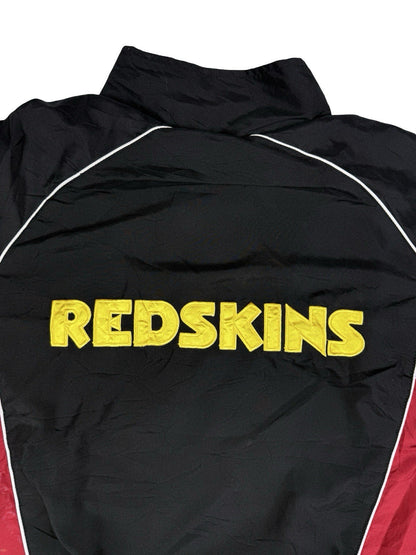 NFL Washington Redskins Retro 1/4 Zip Pullover Windbreaker Jumper Jacket Medium